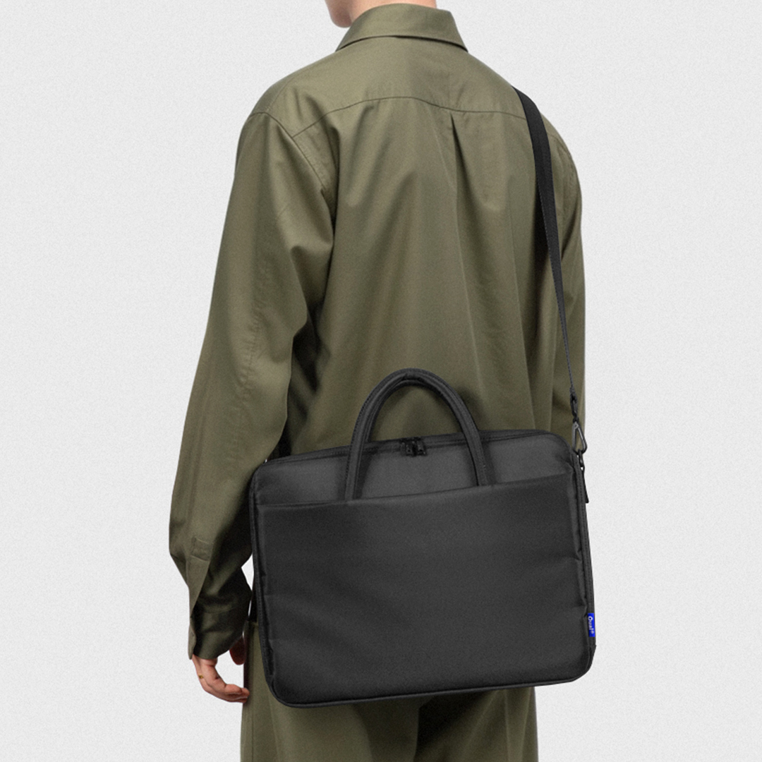 퀄팩 에센셜 브리프케이스 530 / 남자 서류가방 크로스백 토트백