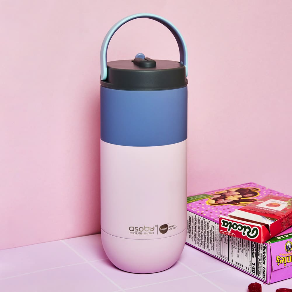 아소부 오르빗 파스텔 보온보냉 텀블러 900ml (3 colors) 세라믹 스텐 이중진공 - 상세 이미지 4