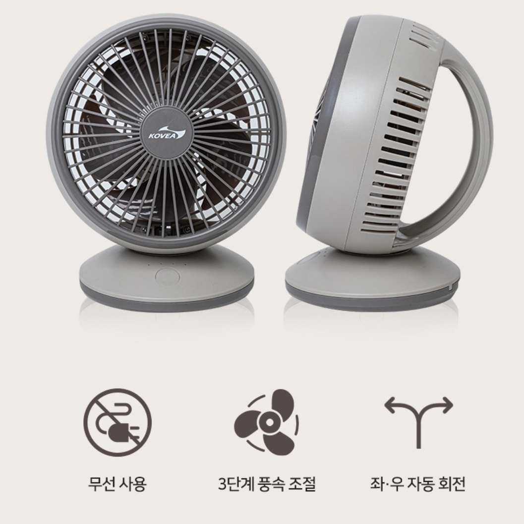 코베아 미니 써큘레이터 충전용 야외용 선풍기 야외 선풍기 차박  선풍기