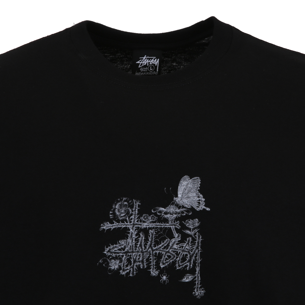 스투시 인 블룸 블랙 반팔티 1905109 BK SIZE L - 상세 이미지 3
