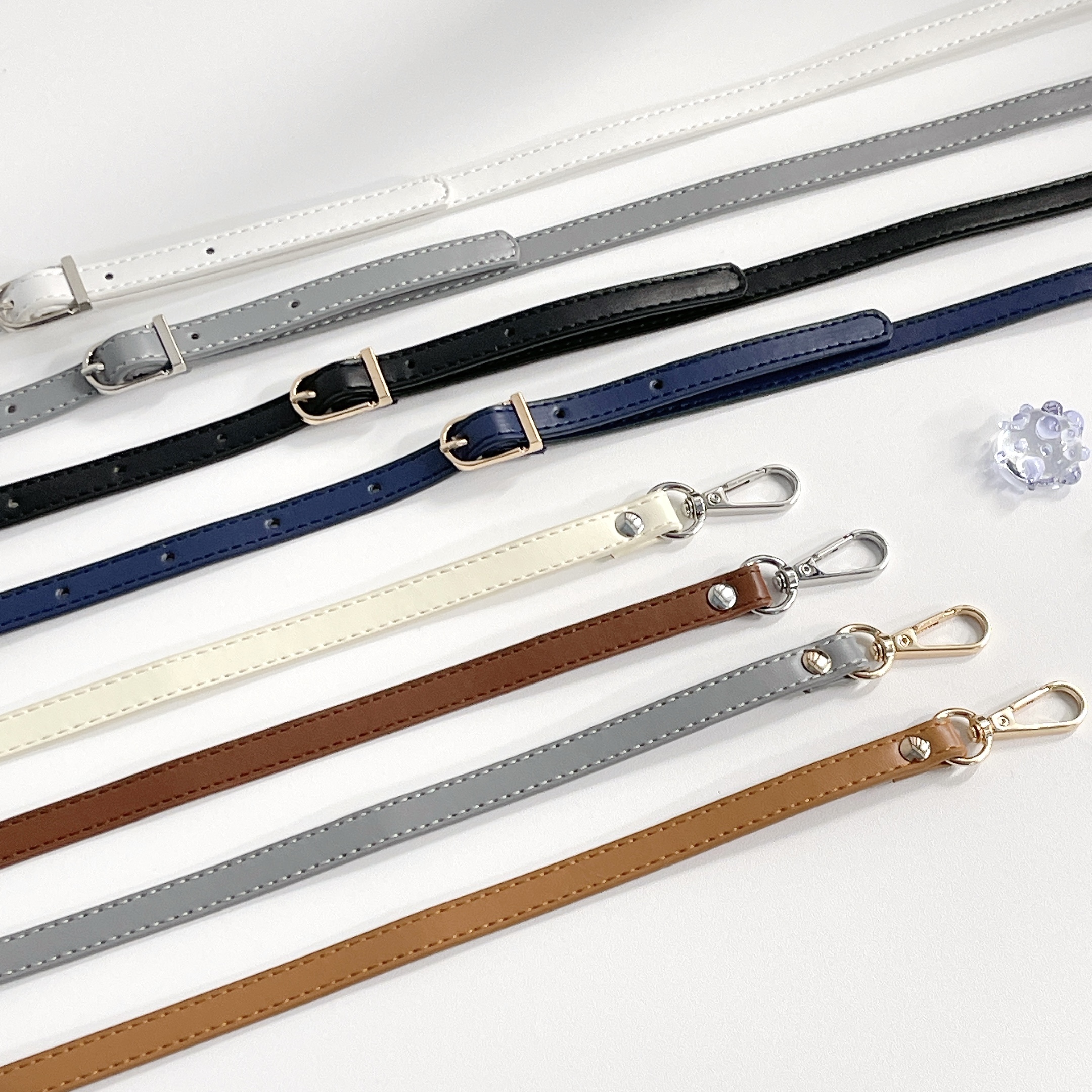 가방끈 가죽 얇은 스트랩 길이조절 어깨끈 크로스 핸드백 숄더백