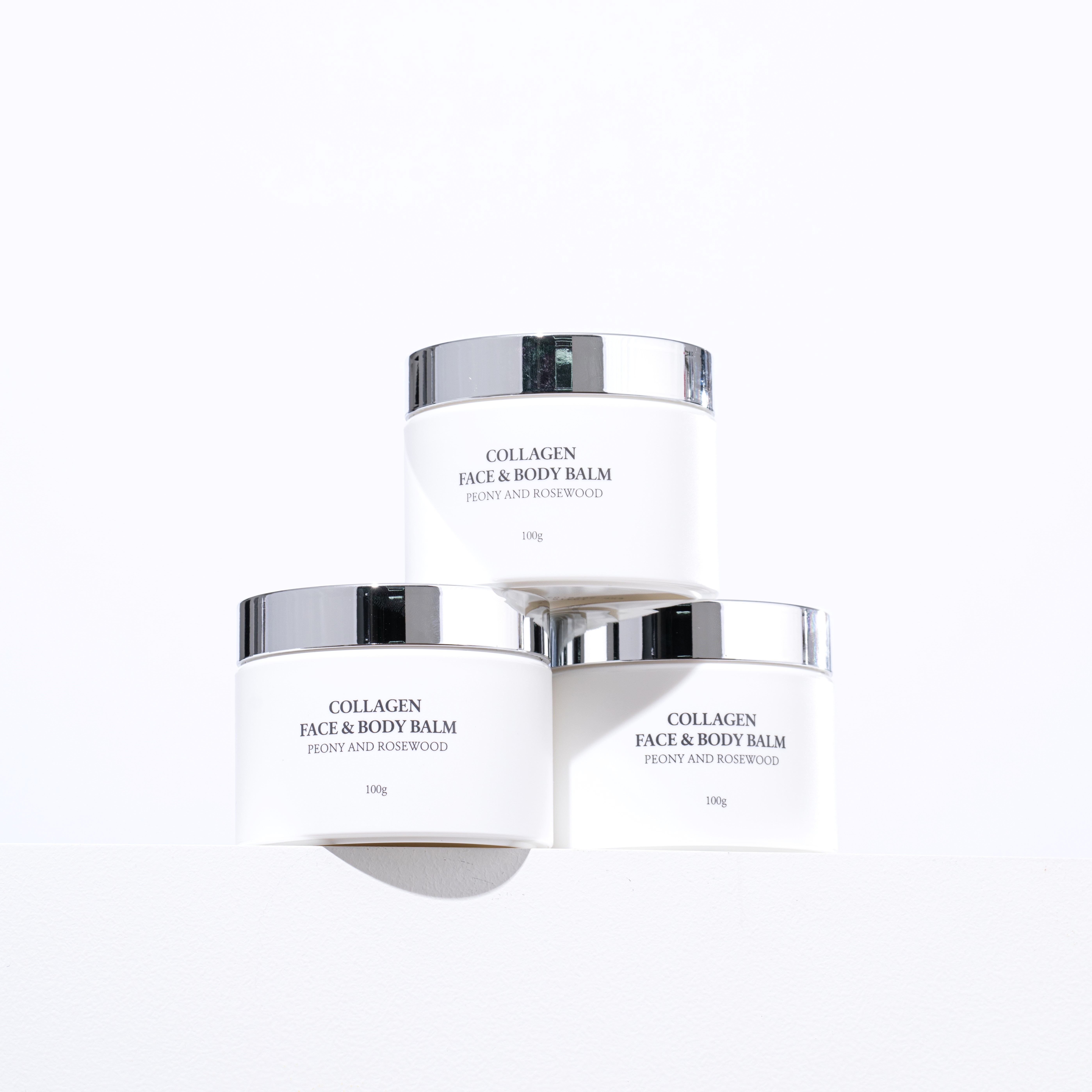 [400달톤] 더코코 저분자 콜라겐 바디밤 피오니 앤 로즈우드, 100g, 3개 - 상세 이미지 2