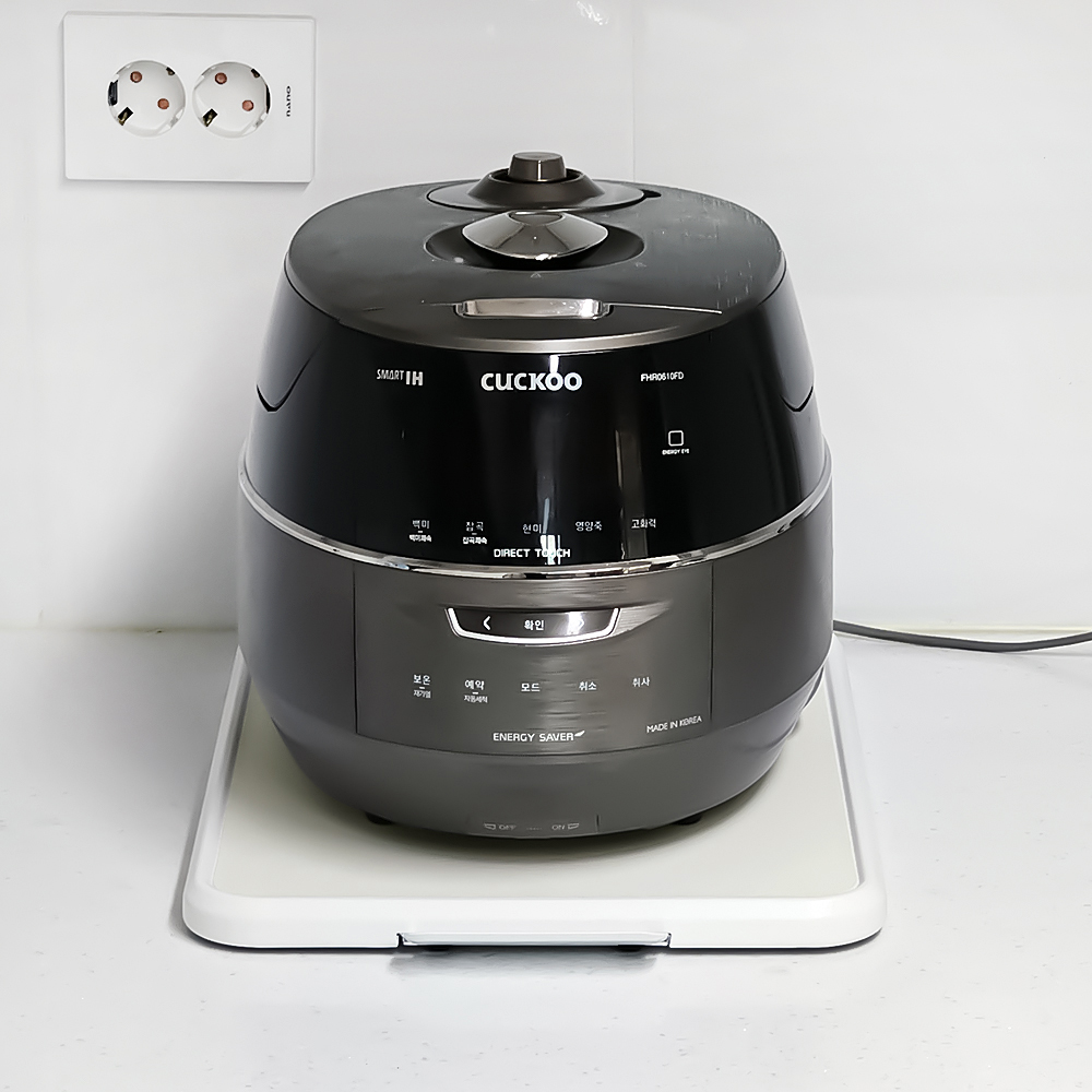 유즈베러띵 푸쉬 앤 슬라이딩 밥솥 트레이 화이트 가로형