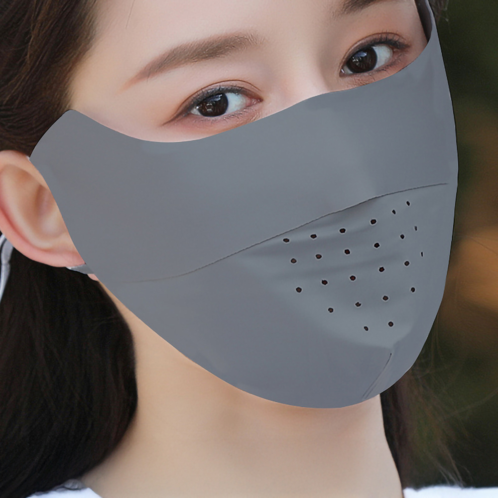 통풍 마스크 냉감 기미 숨쉬는마스크 귀편한 운동용 여름 안면 쿨 스포츠 자외선차단 이미지 7