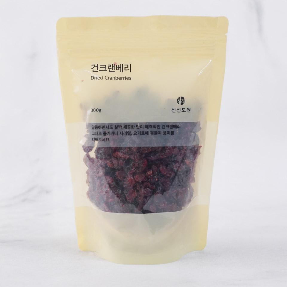 메가마트 신선도원 건크랜베리 300g - 상품 이미지