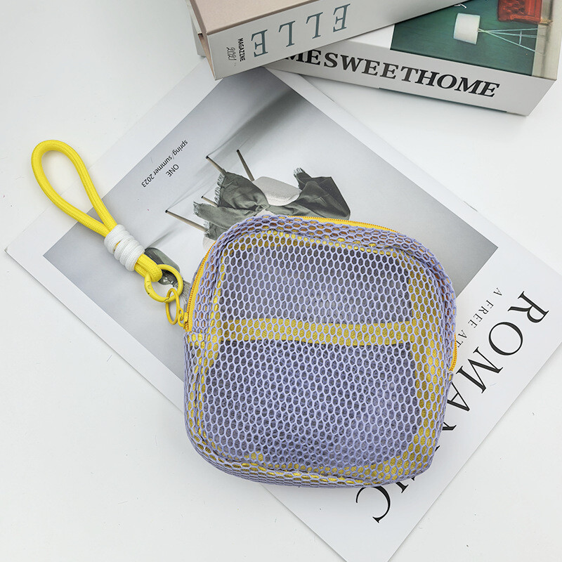 [프로덕트피알] 메쉬파우치  다용도 여행소지품 정리 화장품 4컬러 Poni Mesh pouch bag 이미지 2