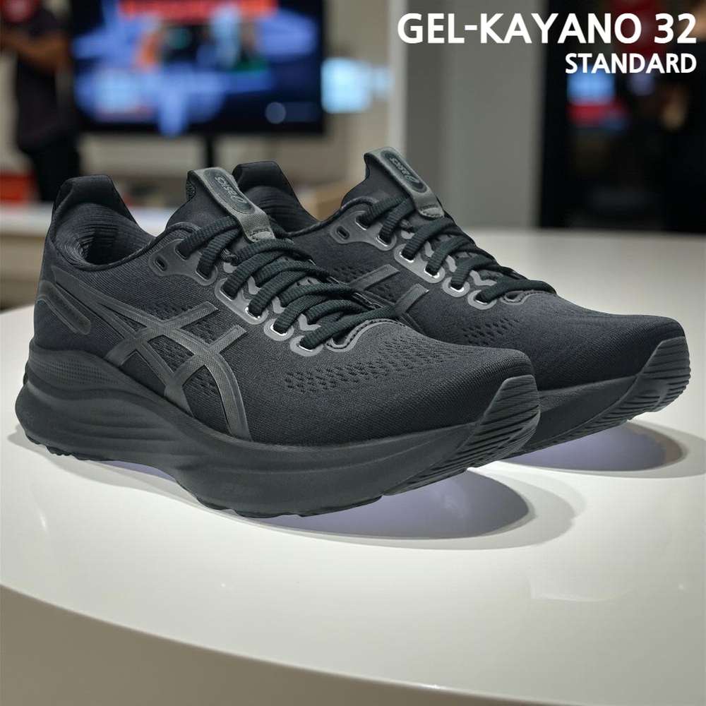 아식스 젤 카야노 32 스탠다드 러닝화 운동화 여성 블랙 1012B838.001