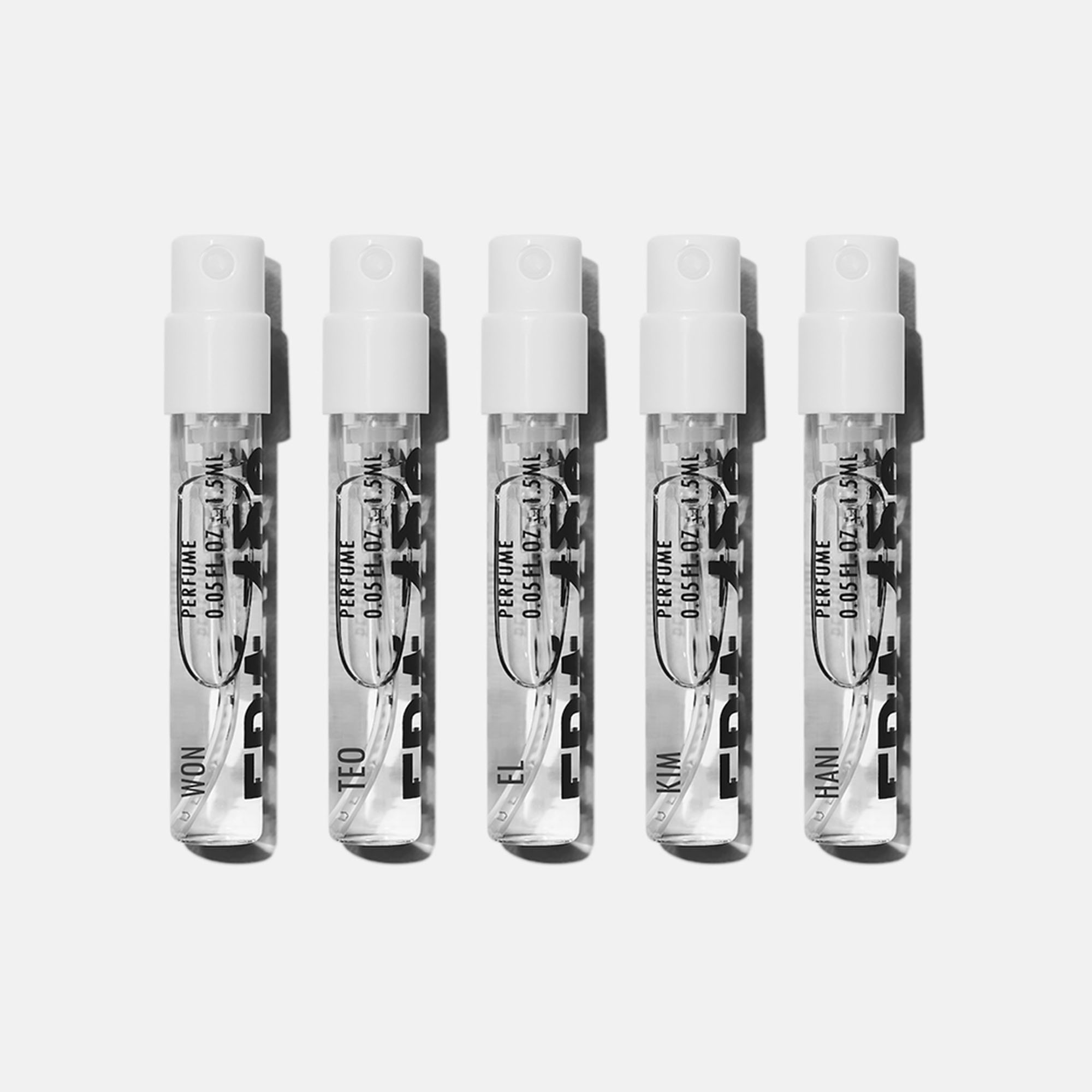 [프라포투투] 퍼퓸 디스커버리 세트 DISCOVERY (1.5ml X5) 원 테오 엘 킴 하니 항수 - 상세 이미지 4