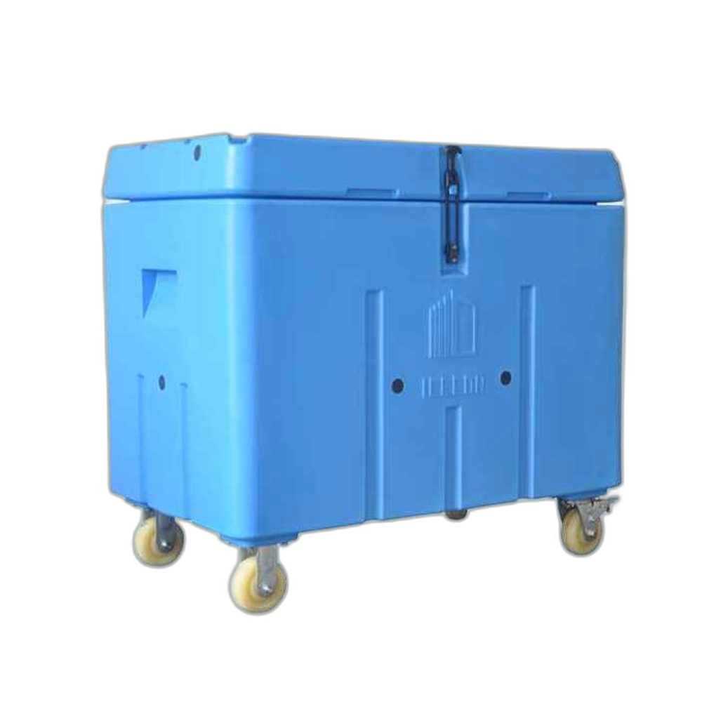 드라이아이스 박스 보냉 고밀도 단열 냉매 수납함 100L(55kg/블루) - 상세 이미지 3