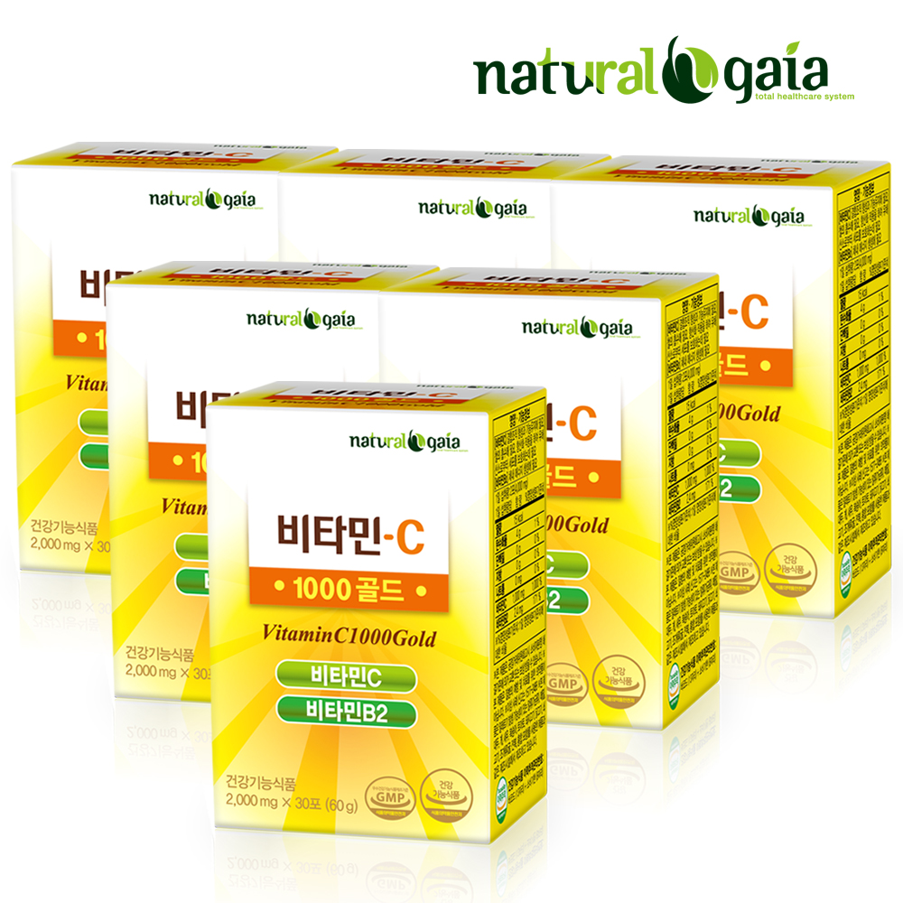 맛있는 비타민C1000골드 DSM 영국산비타민 6박스 - 상품 이미지