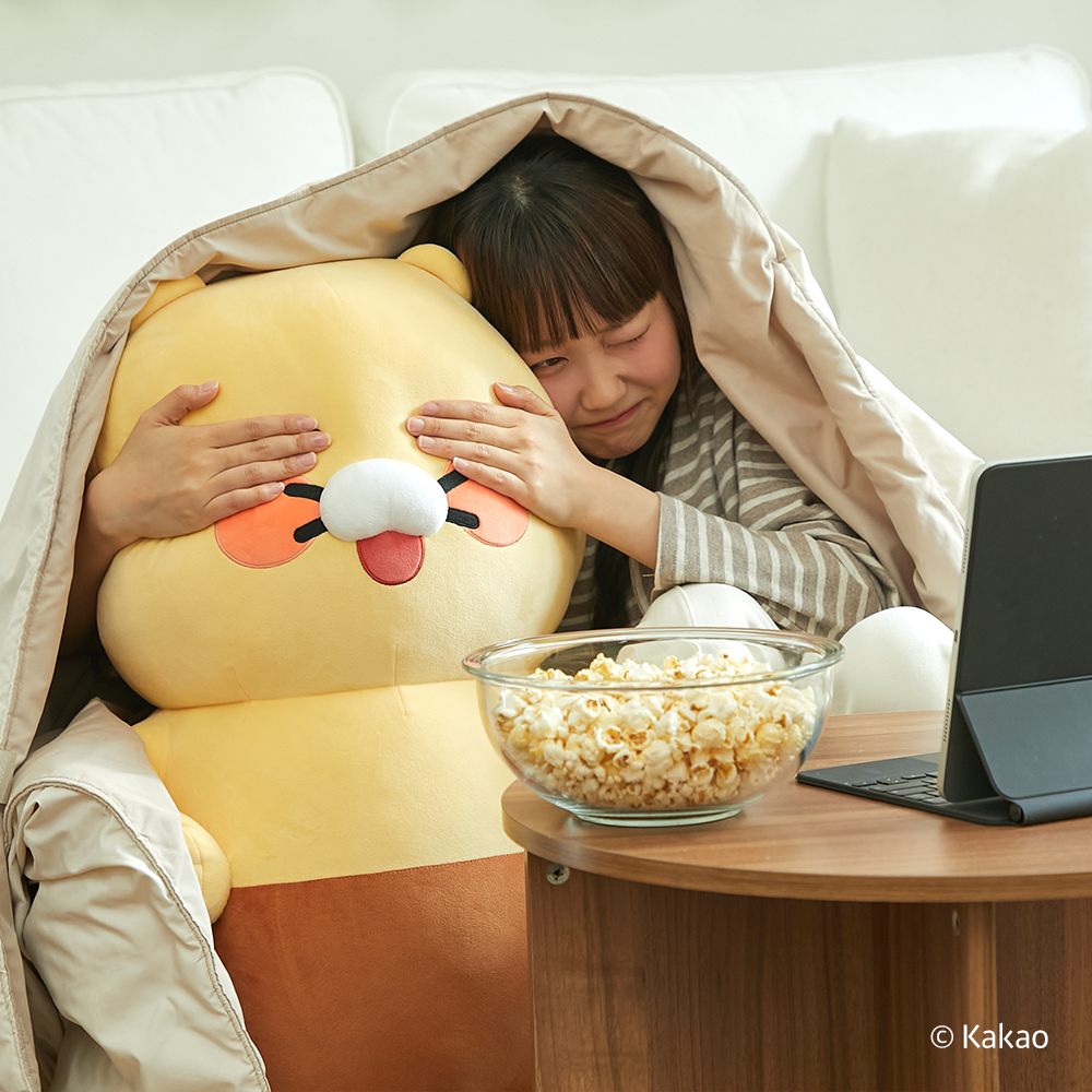 춘식이 배빵빵 모찌 바디 필로우 왕 애착 대형 봉제 인형 카카오 프렌즈 굿즈 - 상세 이미지 5