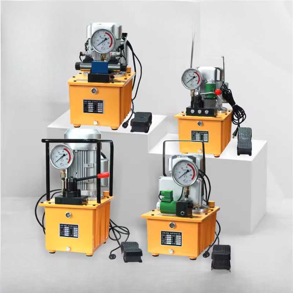 유압 파워팩 전동 프레스 고압형 압착 유니트 기계 220V 핸드 0.75KW - 상세 이미지 2