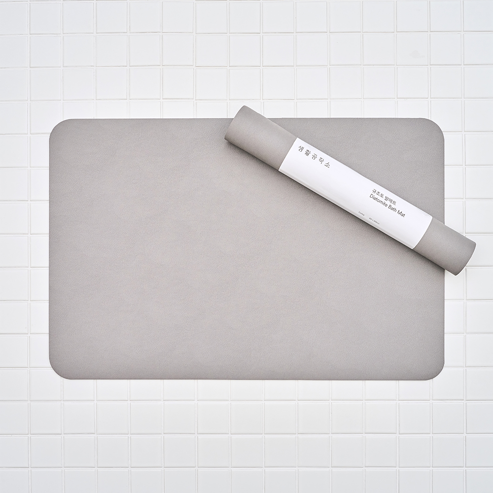 생활공작소 규조토 발매트 주방 욕실발매트 화장실 현관 러그 방수