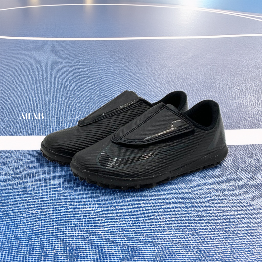 [국내매장판] 나이키 키즈 풋살화 주니어 유소년 여성 초등학생 어린이 아동 풋살화 블랙(머큐리얼 베이퍼), 180