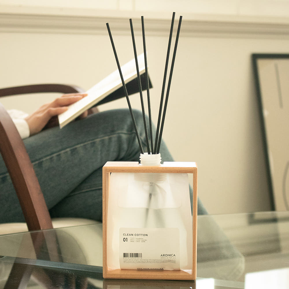 아로니카 우드 챕터 디퓨저 200ml 실내 방향제 인테리어 집들이선물 소품