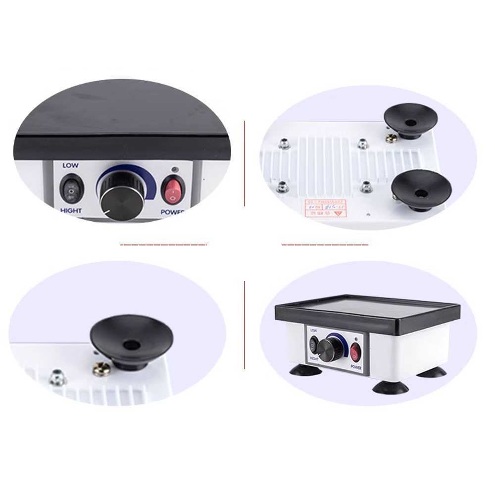 치과용 진동기 기포 제거 전용 진동 기계 가진기 진광 사각 220V+접착제+칼 - 상세 이미지 4