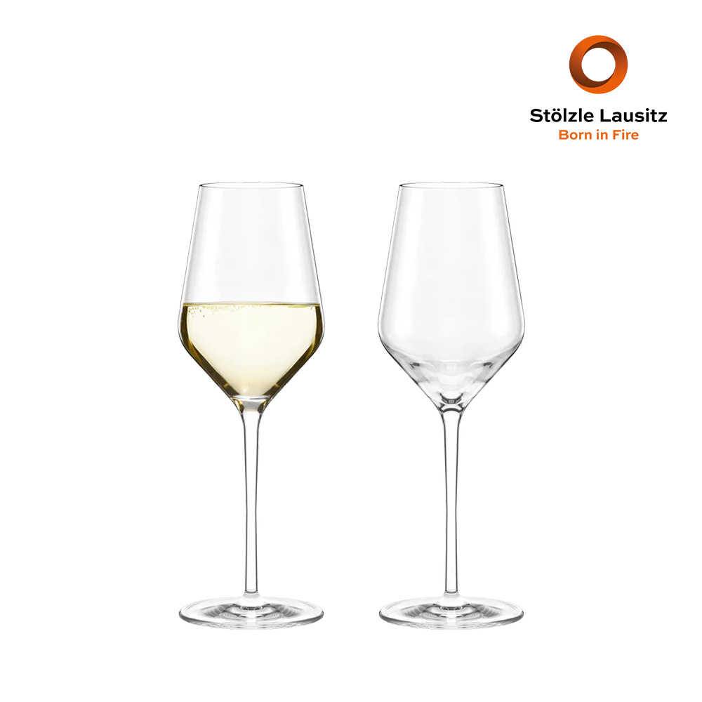 [스토즐] 콰트로필 화이트 와인잔 (405ml) 2p - 상품 이미지