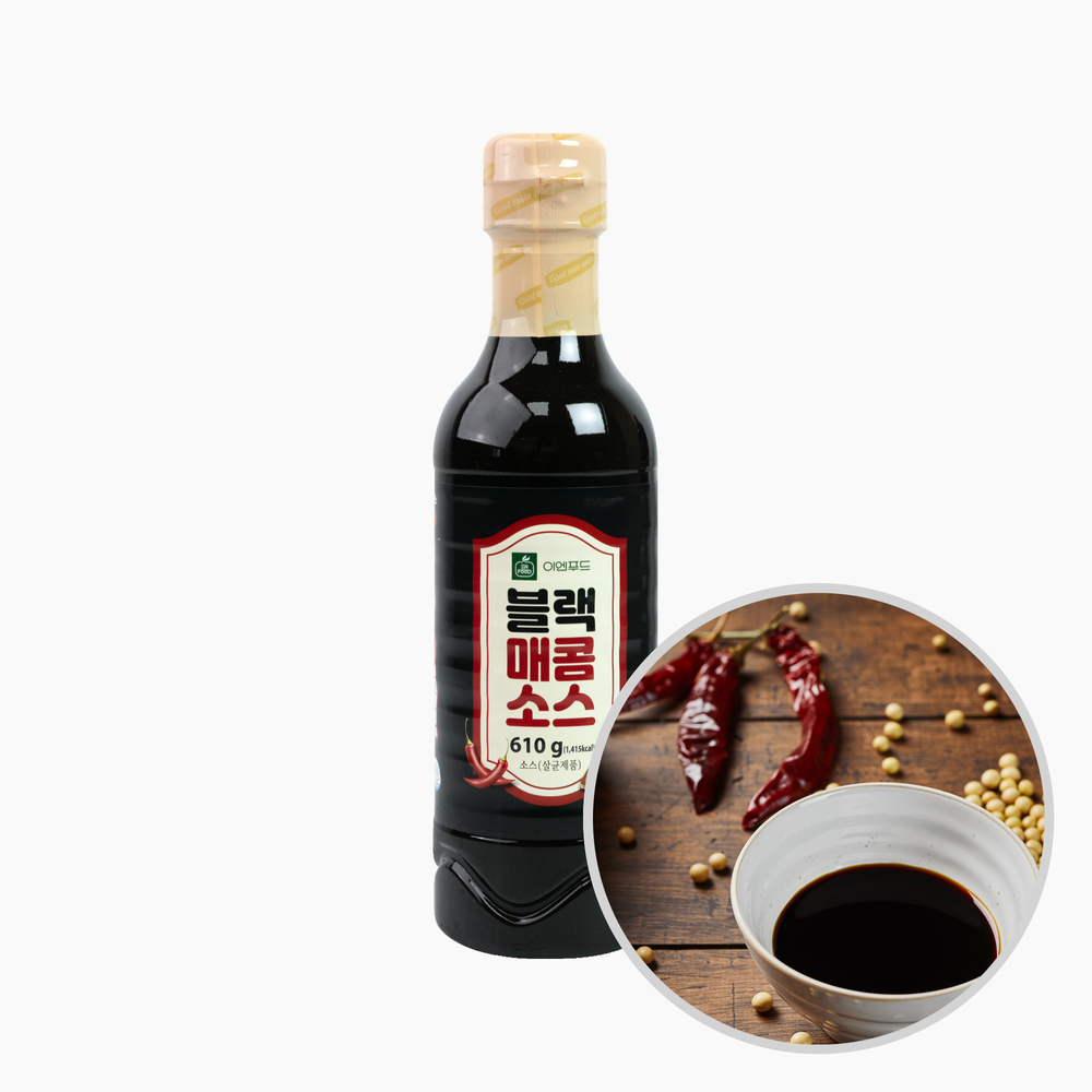 이엔 블랙매콤소스 610g - 메인 이미지