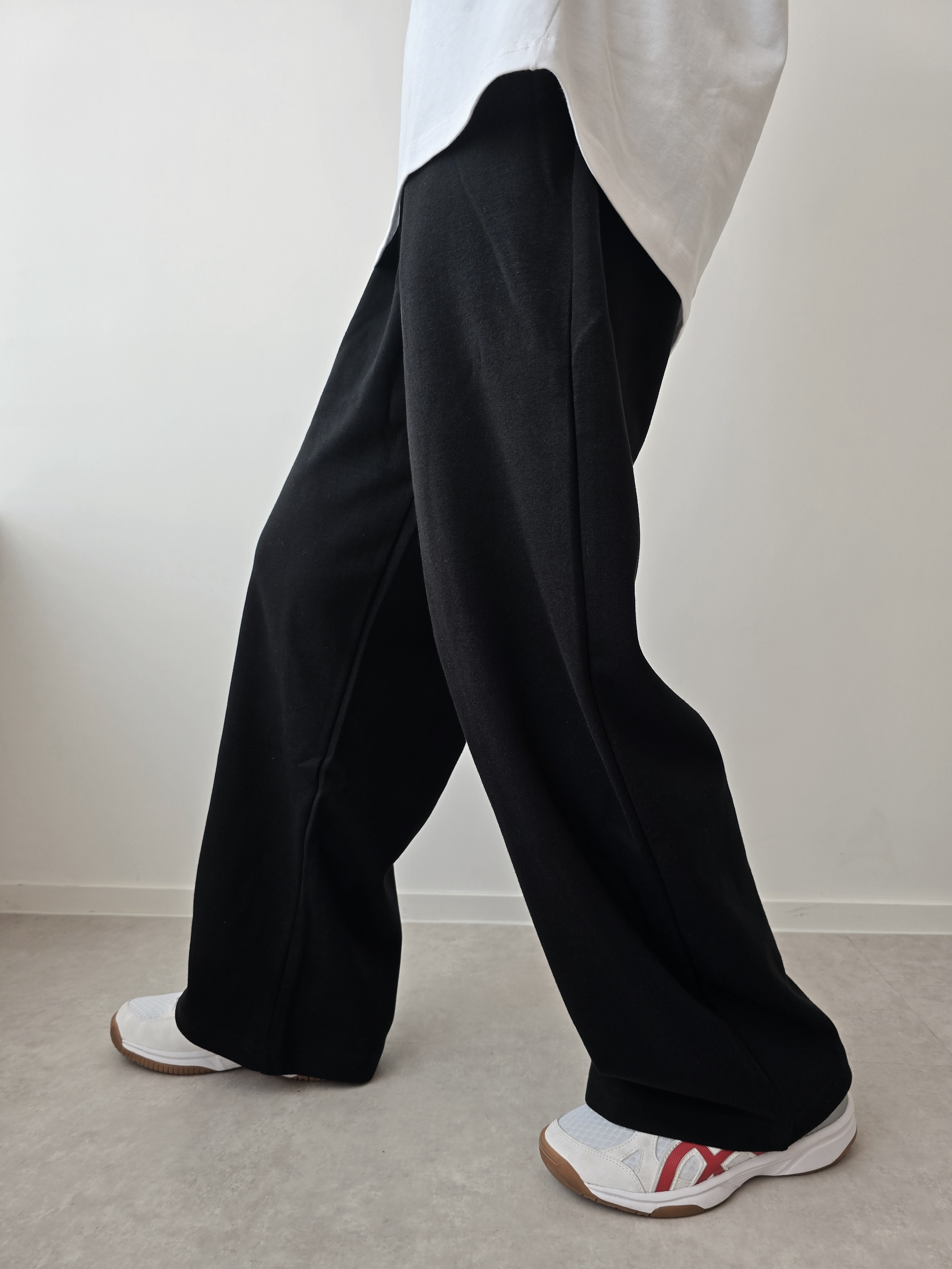 LLBX 와이드핏 스웨트 트레이닝 팬츠 - 상세 이미지 5