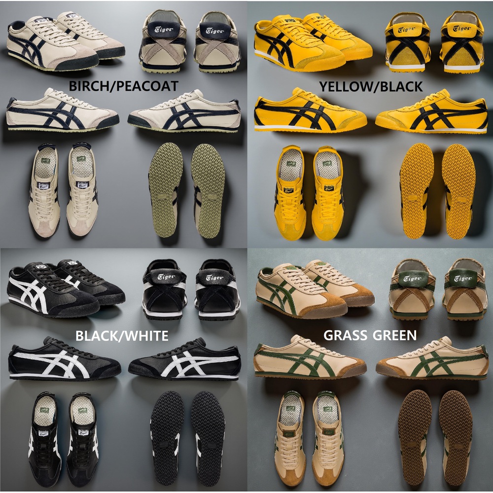오니츠카타이거 멕시코 66 스니커즈 남성 1183C102 BIRCH/PEACOAT 270 - 상세 이미지 3