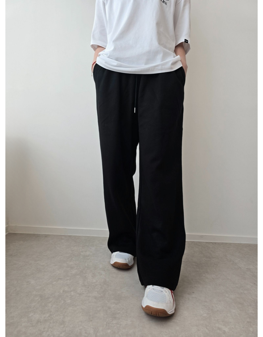 LLBX 와이드핏 스웨트 트레이닝 팬츠 - 상세 이미지 3