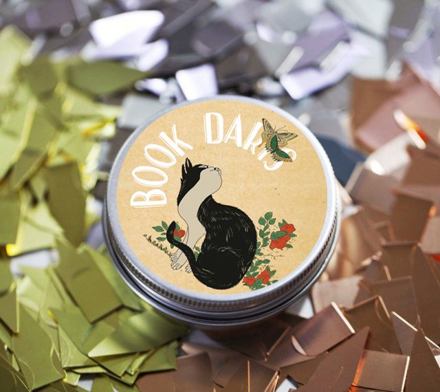 민화 북다트 제작 금속 책갈피 50개세트 책 선물 북마크 이미지 2