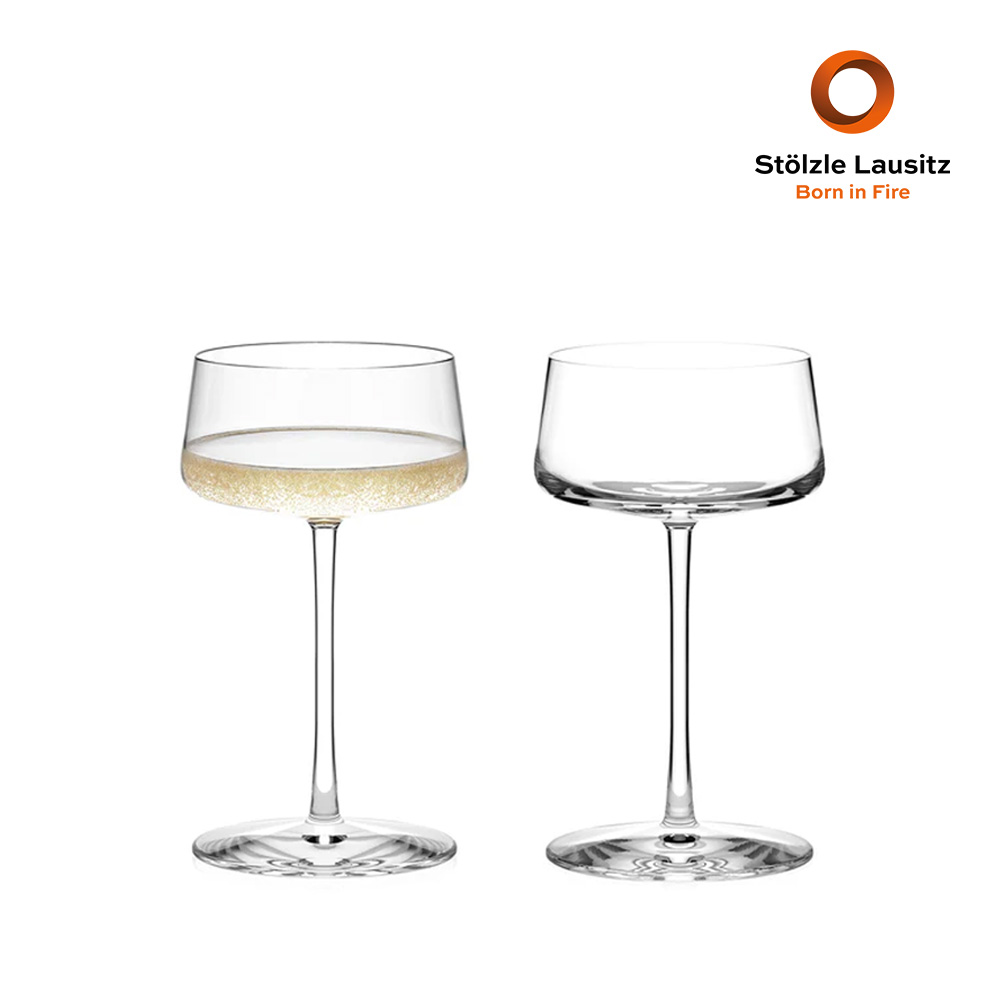 [스토즐] 파워 쿠페 샴페인잔 (275ml) 2p - 상품 이미지