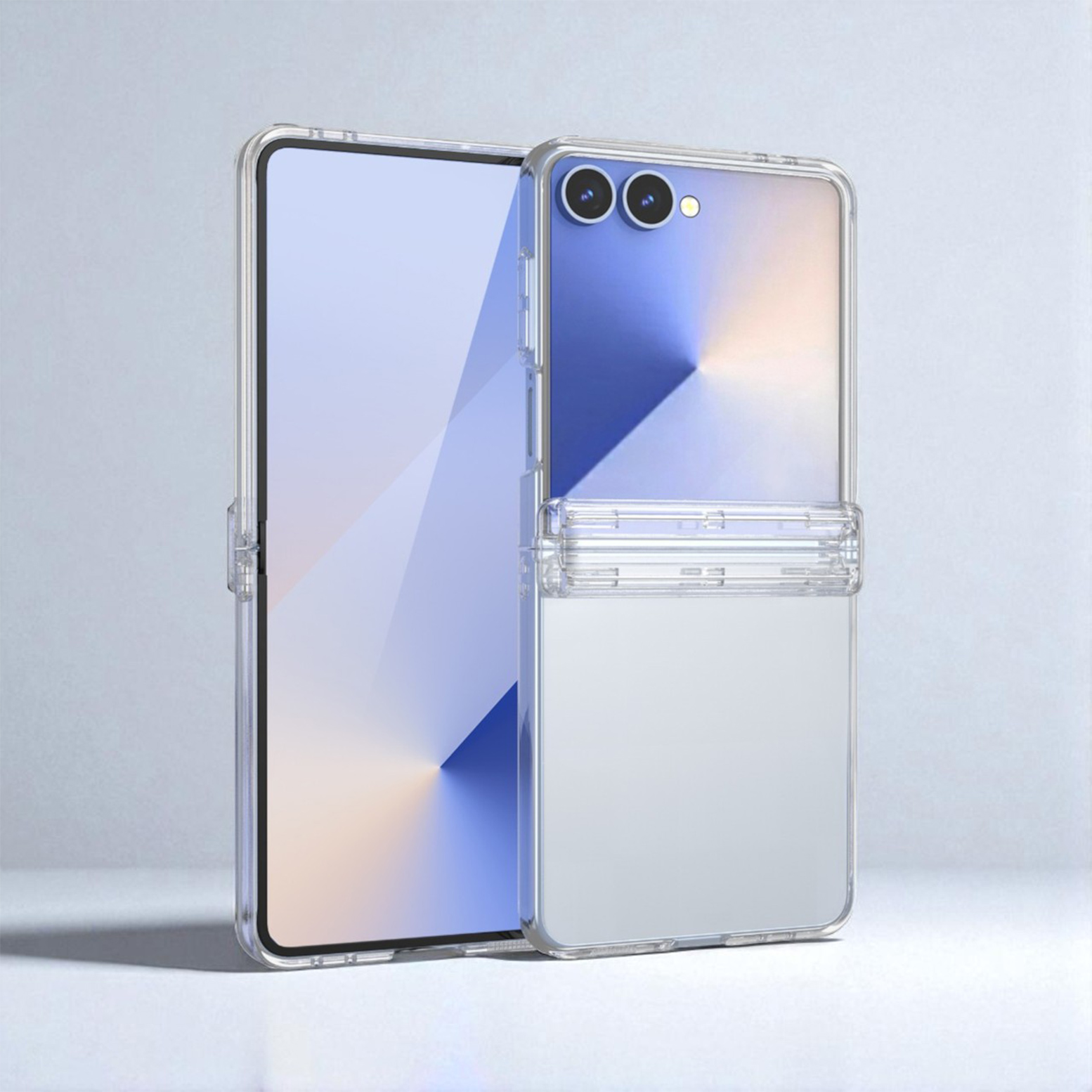 제로스킨 변색없는 투명케이스 시그7 투명, 갤럭시Z 플립7