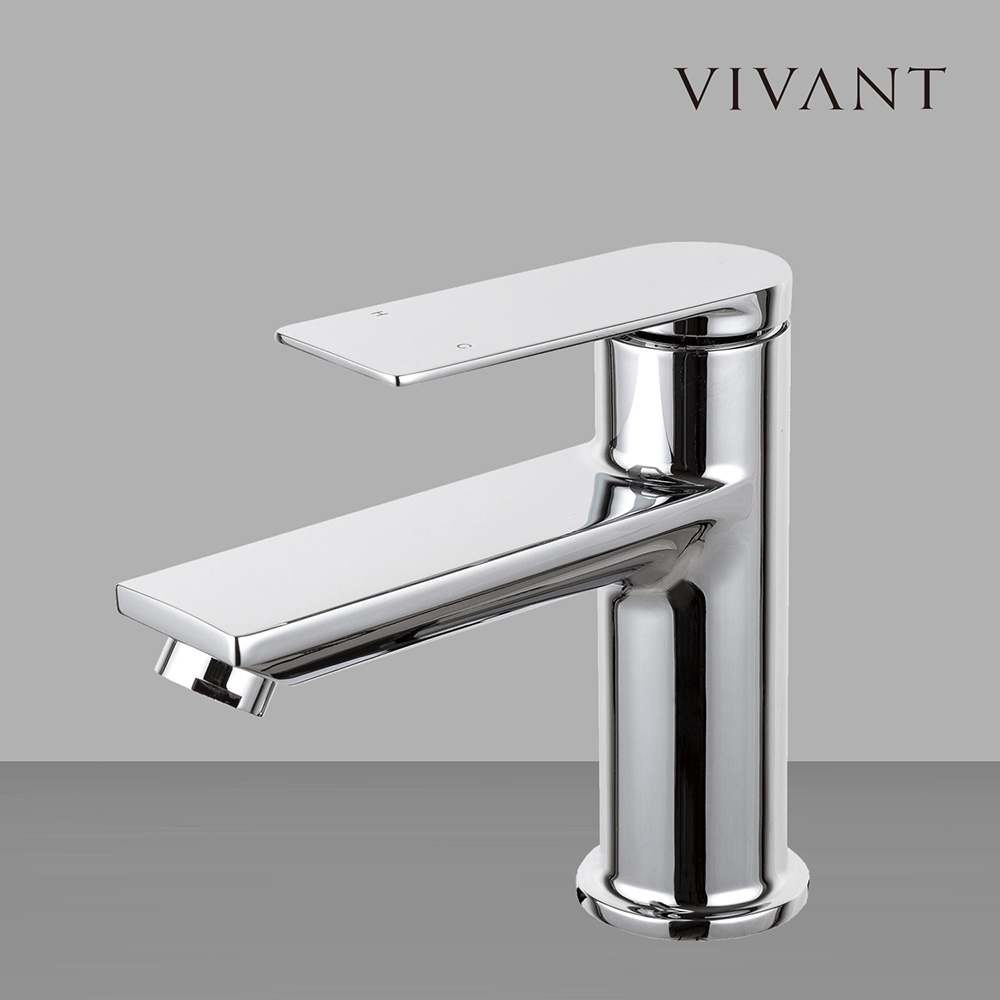 세면대수전원홀 고급욕실리폼 디자인 CA340CR크롬 실버 화이트 비반트 VIVANT - 상품 이미지