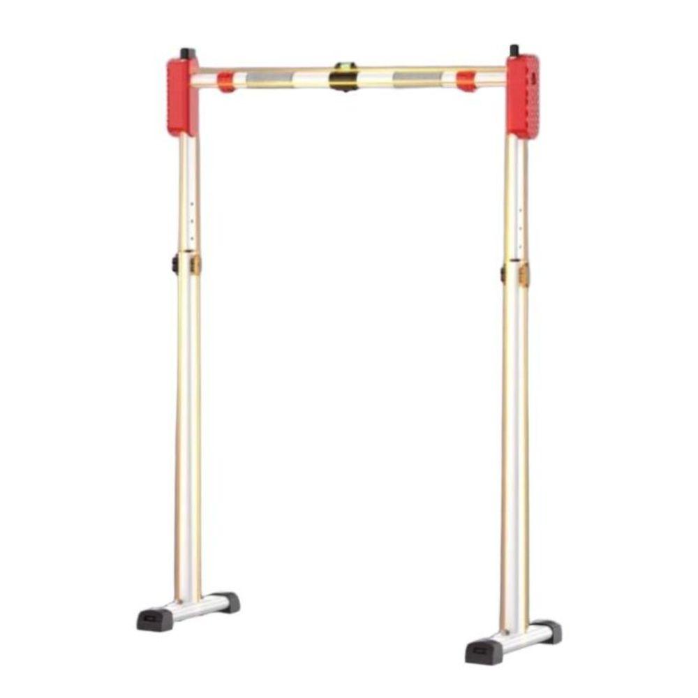 문틀 철봉 가정용 문 통로 풀업바 복도 턱걸이 B형 화이트 (96-125cm) - 상세 이미지 3