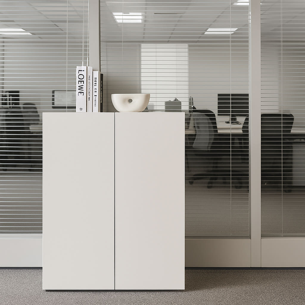 사무실책장 2단 800 화이트 캐비넷 가격 비교 아이모던 가구 사무실책장 2단 800 화이트 캐비넷