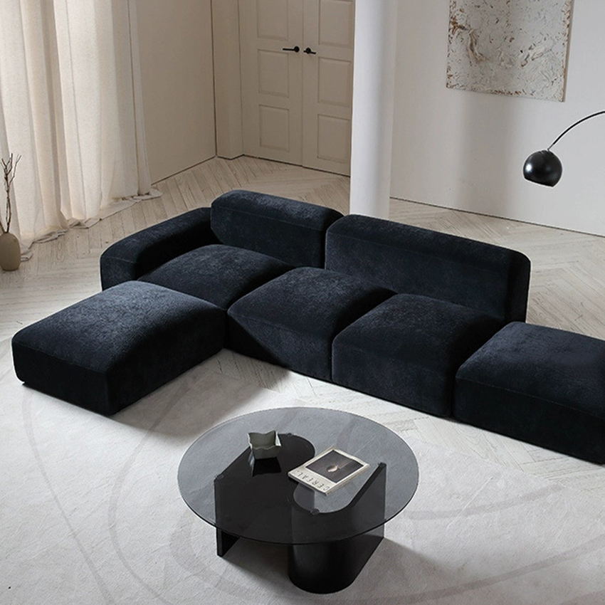 라피스 인테리어 거실 모듈 패브릭 소파 Lapis sofa 코너형 세트 A