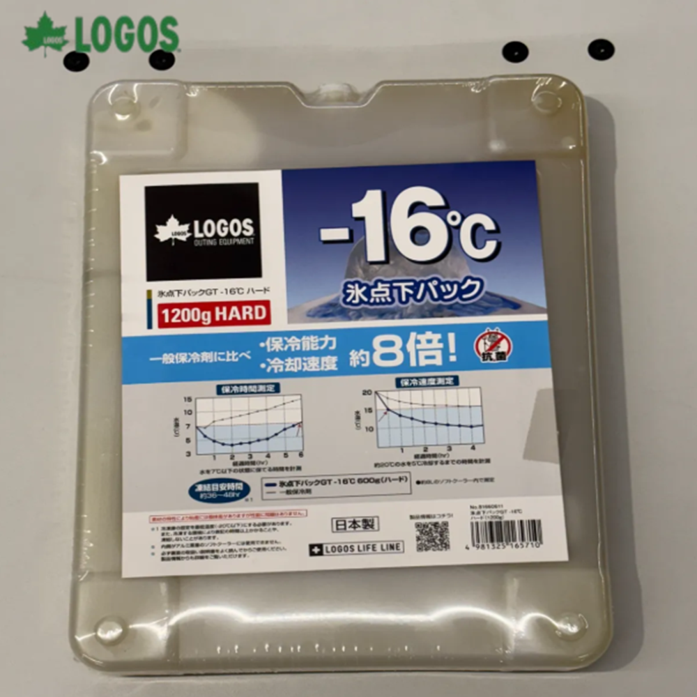 아이스팩 로고스 빙점하 GT -16℃ 1200g 캠핑 보냉 팩