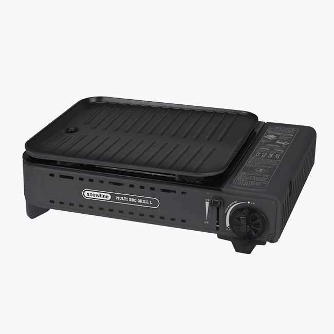 스노우라인 멀티 BBQ 그릴 L 캠핑 구이바다