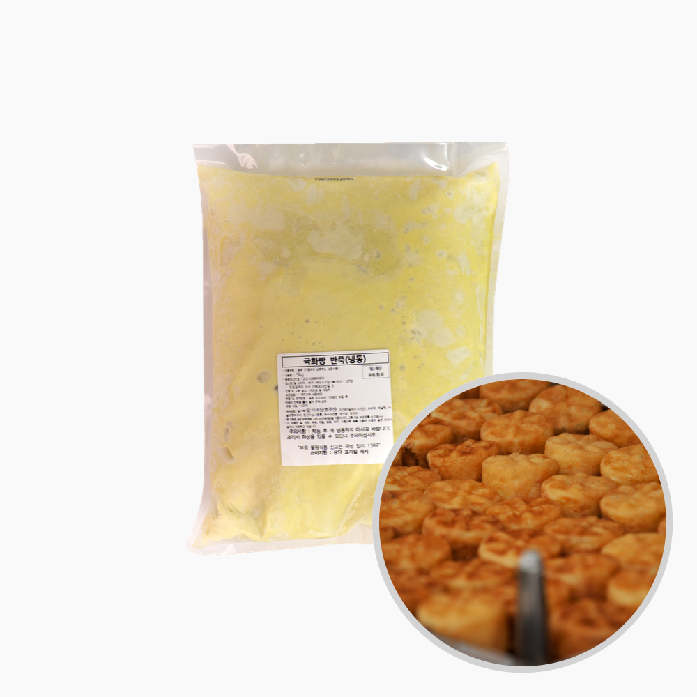 지니스 국화빵 반죽 5kg - 메인 이미지