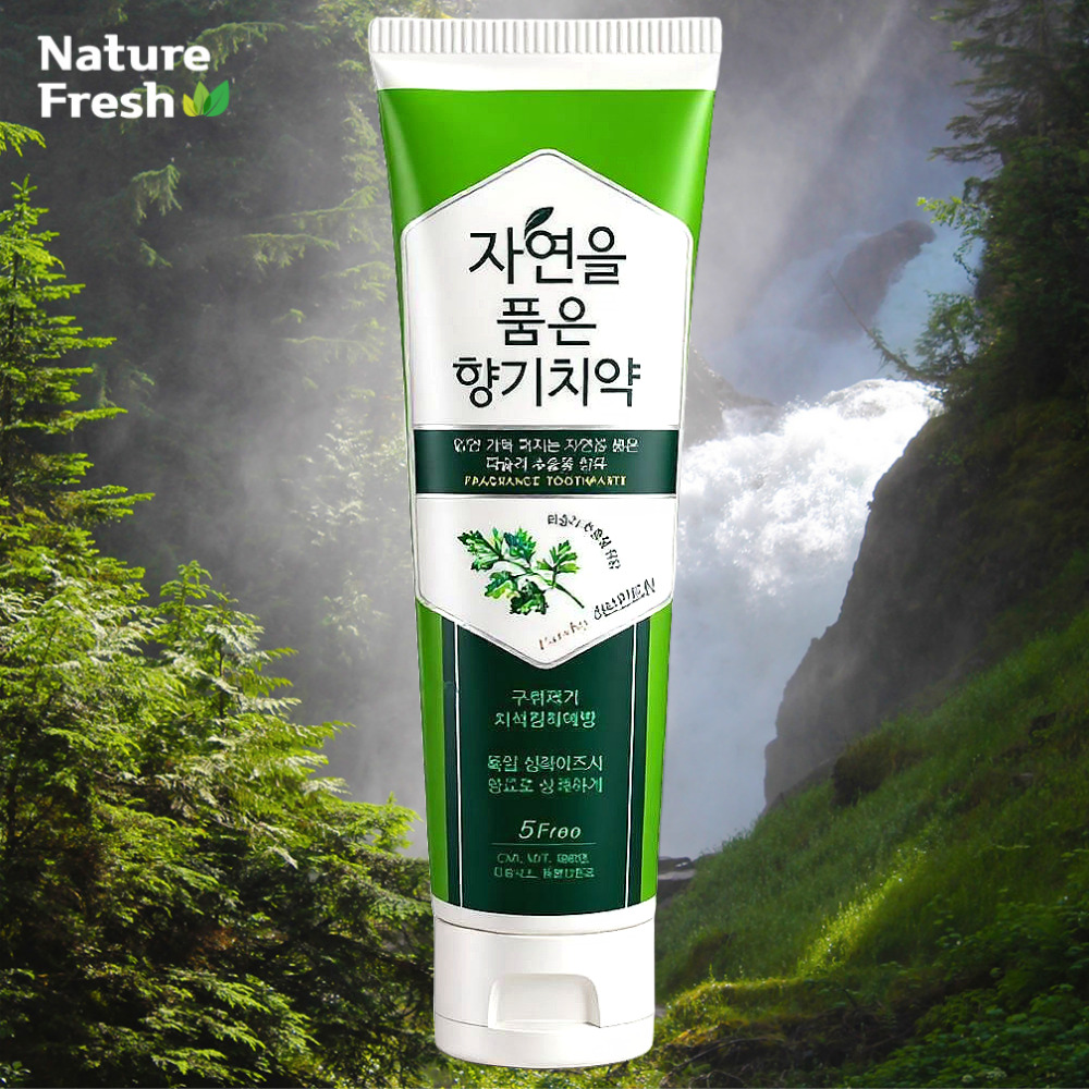 자연을품은향기 천연 잇몸 치석 구취제거 입냄새 치약 120g, 2개 - 상세 이미지 2
