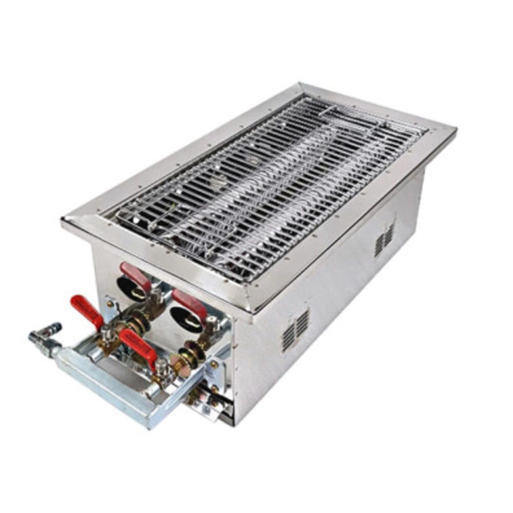 대영 닭꼬치 기계 (가스식/소/2열) 꼬치구이 버너