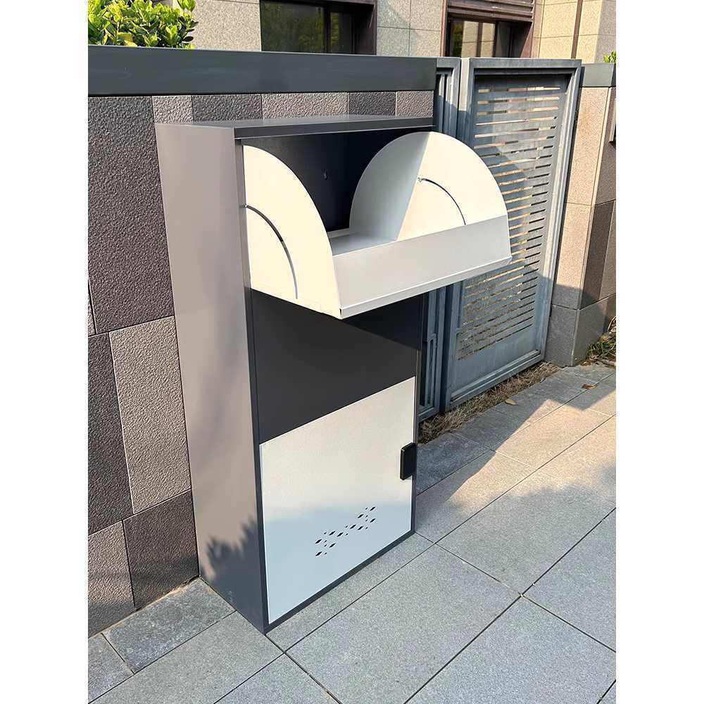 도서관 도서 반납함 야외 무인 반납 박스 택배함 75x41x22cm - 상품 이미지