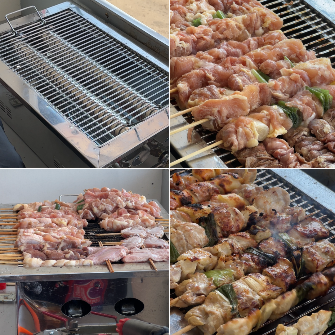 대영산업 닭꼬치 버너 기계 (LPG/LNG) 석쇠포함 구이기 기계