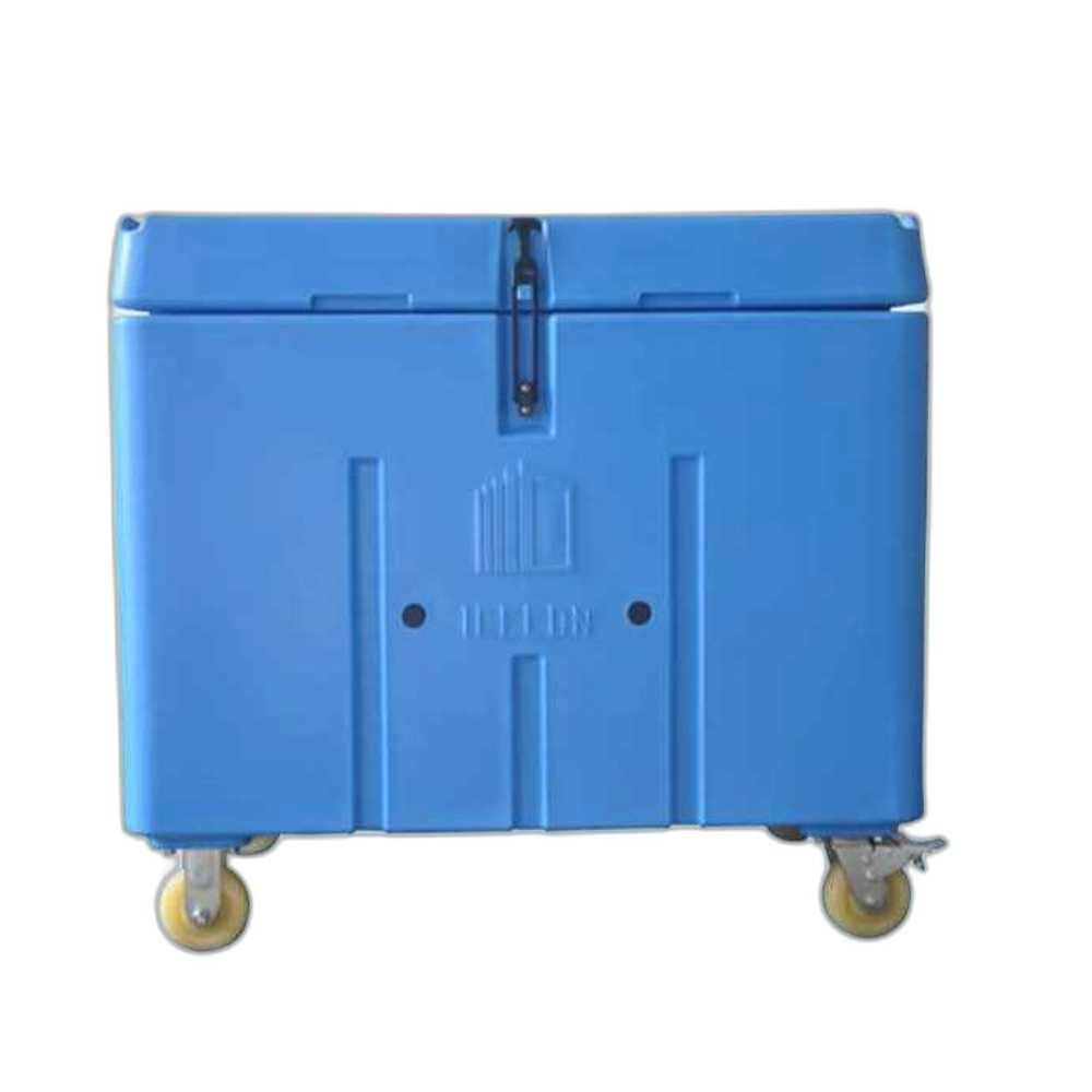 드라이아이스 박스 보냉 고밀도 단열 냉매 수납함 100L(55kg/블루) - 상세 이미지 2