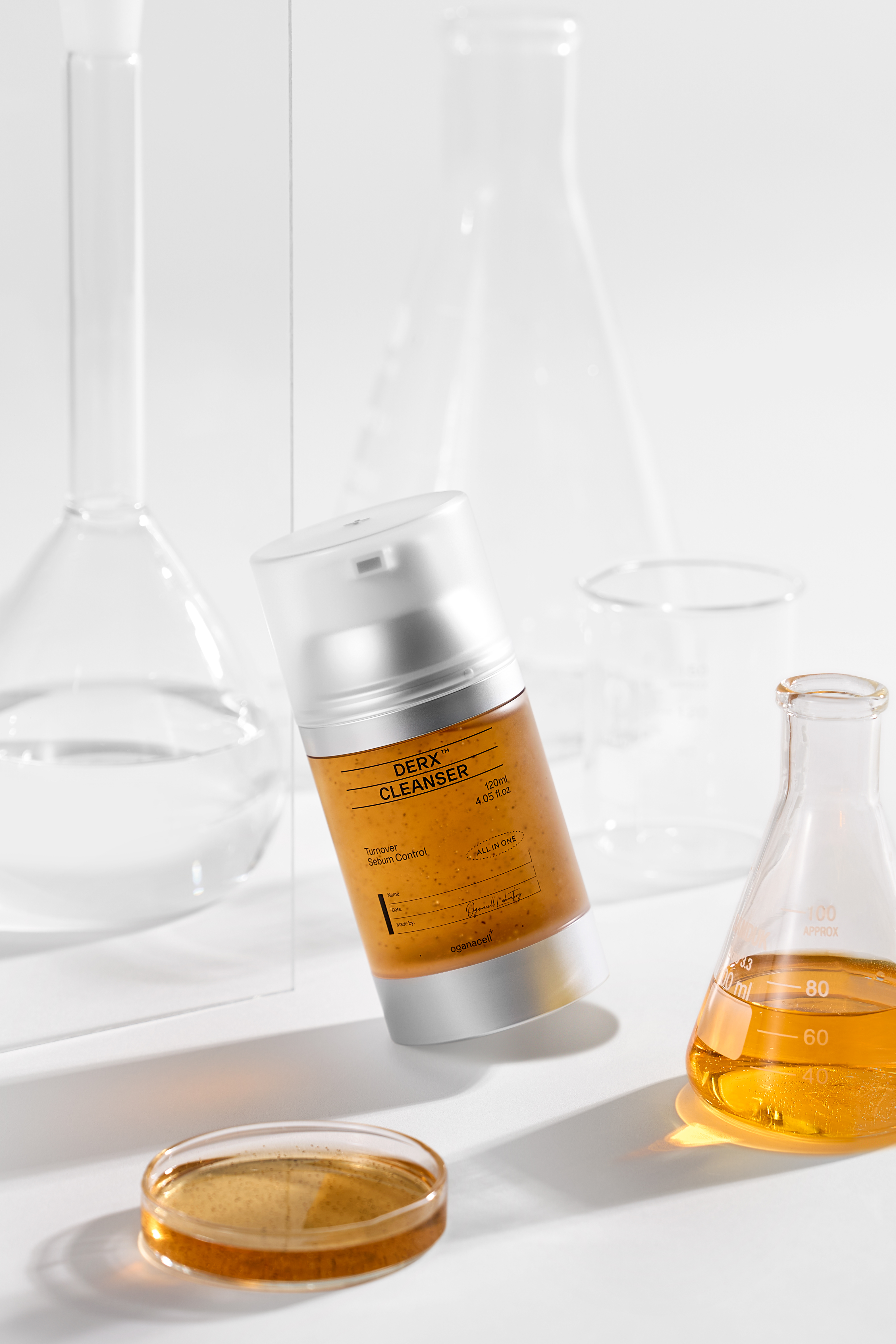 오가나셀 더마알엑스 클렌저 120ml 호두클렌저 이미지 4