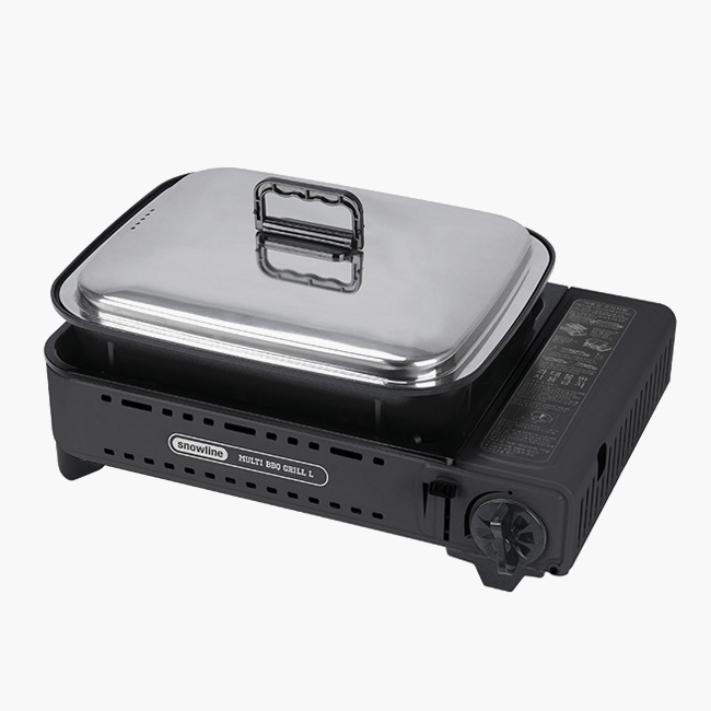 스노우라인 멀티 BBQ 그릴 L 캠핑 구이바다