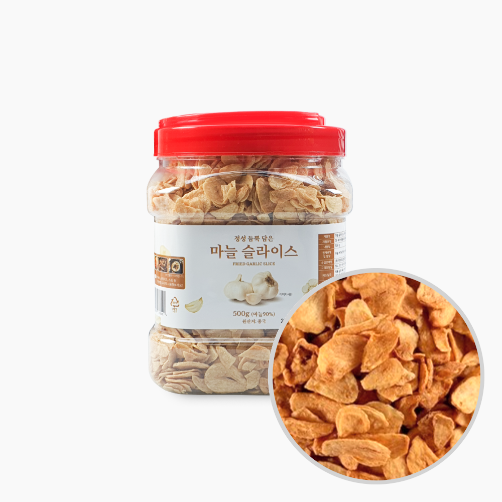이엔 마늘 슬라이스 500g - 메인 이미지
