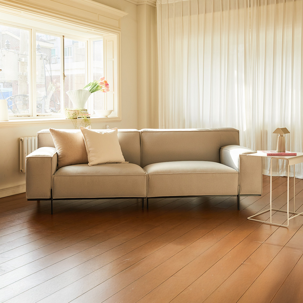 알로소 보눔 3인소파 패브릭소파 (풀베이스, 오픈베이스, 모듈소파, 노르딕패브릭)