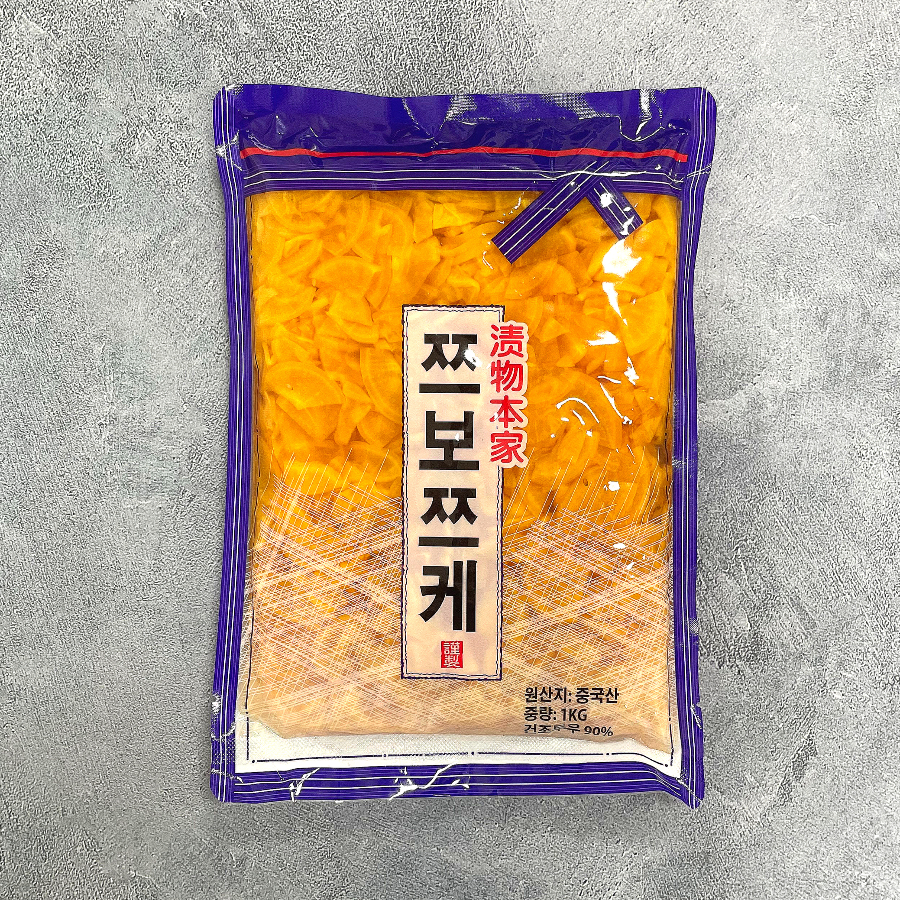 하나 쯔보즈케 1kg 쯔보쯔께 일식 무절임 업소용 단무지 반찬 - 상품 이미지