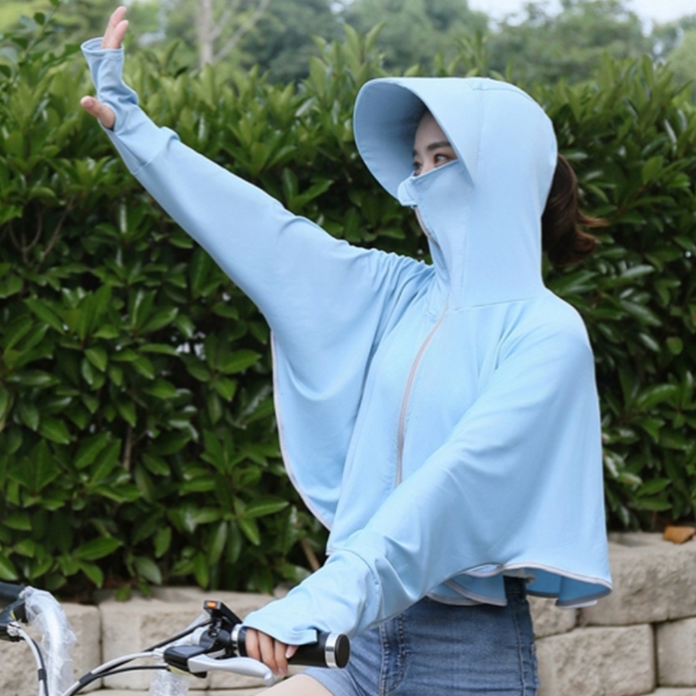 여성 자외선차단 후드집업 여름용바람막이 아이스 자켓