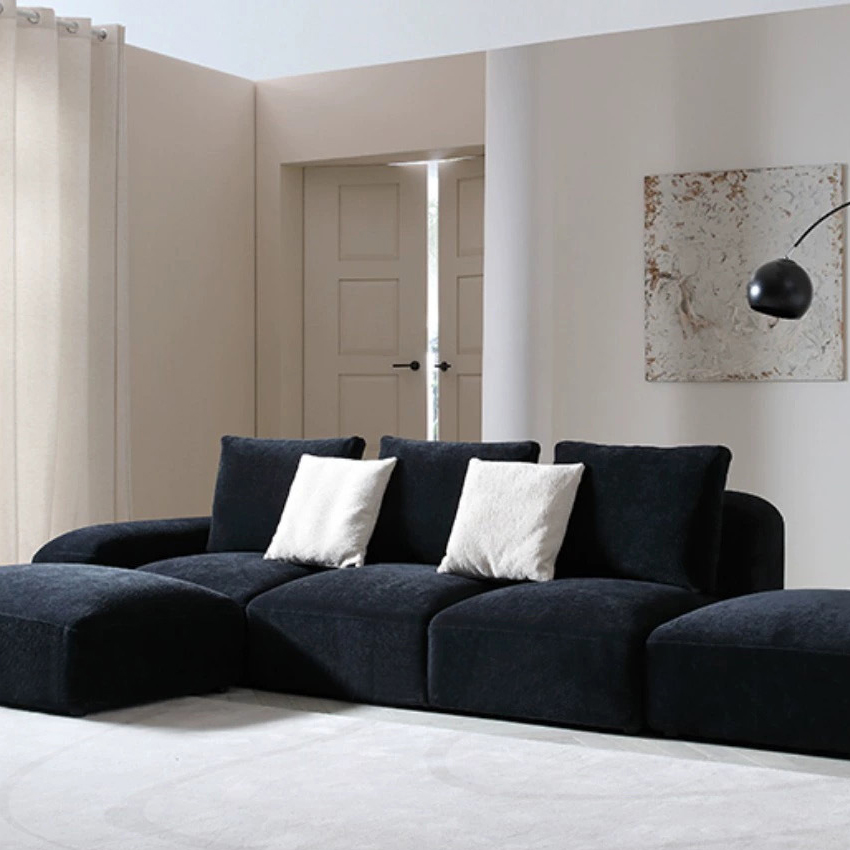 라피스 인테리어 거실 모듈 패브릭 소파 Lapis sofa 코너형 세트 A