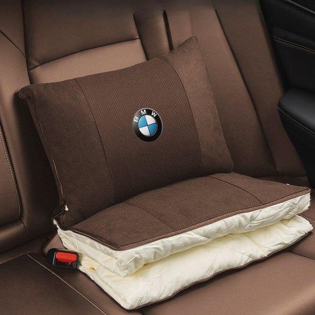BMW 쿠션 담요 굿즈 이불 베게 차박 무릎 - 상품 이미지