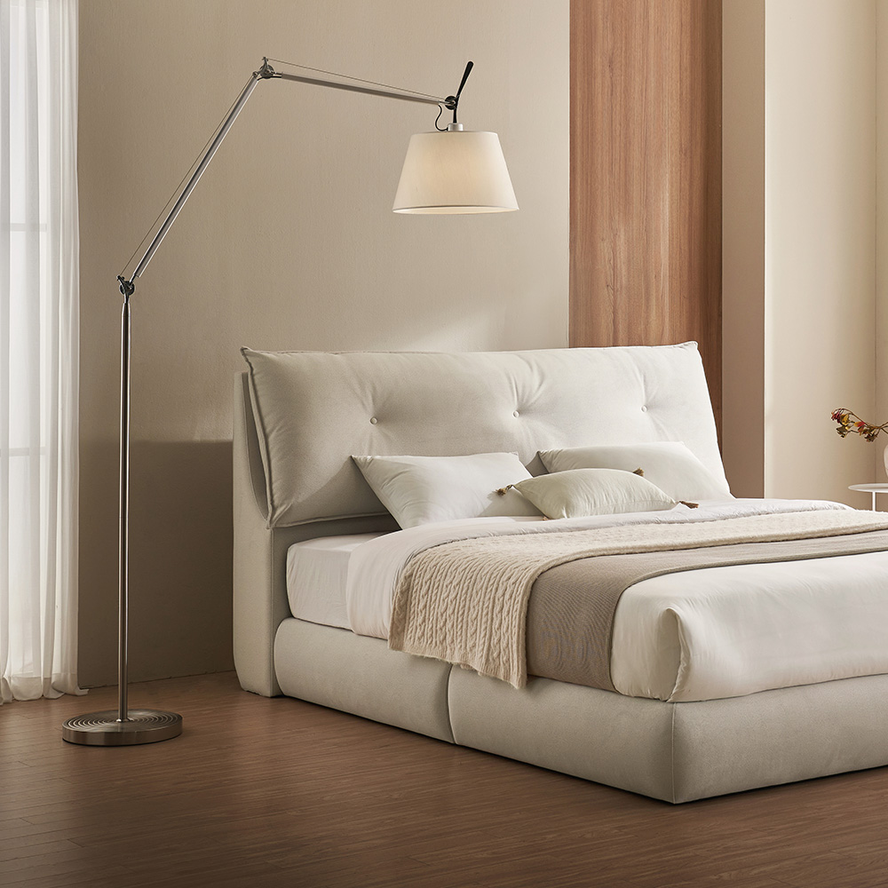 슬립퍼 샬롯 신혼부부 패브릭침대 저상형 호텔 침대 프레임 라지킹 LK