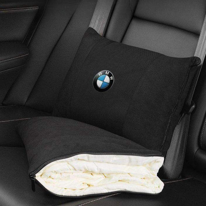 BMW 쿠션 담요 굿즈 이불 베게 차박 무릎 - 상세 이미지 2